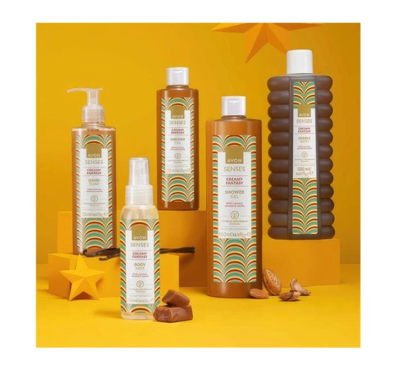 Avon Senses mgiełka do ciała Creamy Fantasy 100 ml
