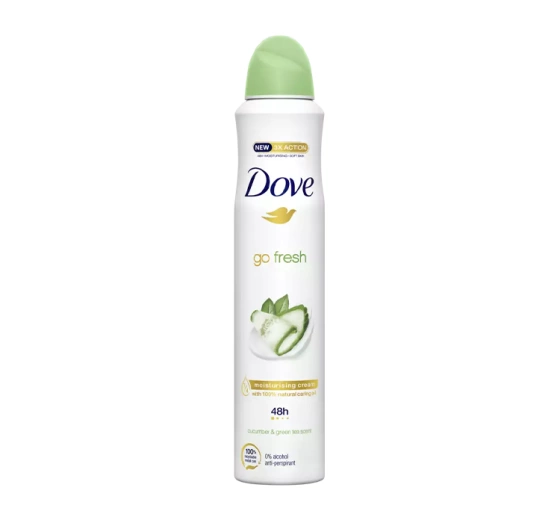 Dove Go antyperspirant w sprayu Fresh Cucumber & Green Tea 250 ml