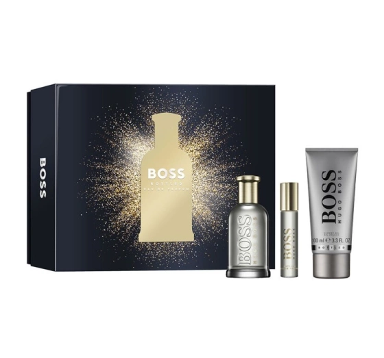 Hugo Boss Boss Bottled woda perfumowana spray 100 ml 10 ml żel pod prysznic 100 ml