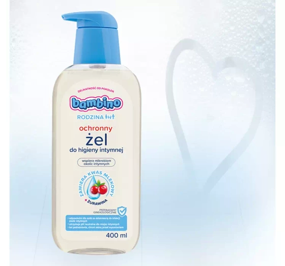 Bambino Rodzina ochronny żel do higieny intymnej 400 ml