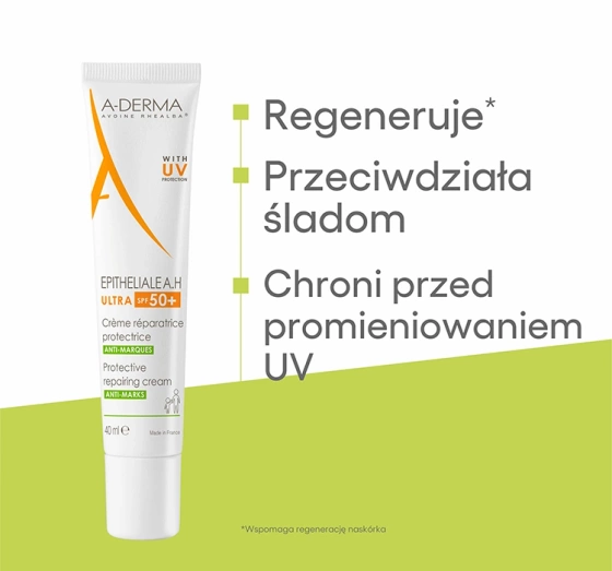 A-Derma Epitheliale A.H Ultra krem regenerujący SPF50 40 ml