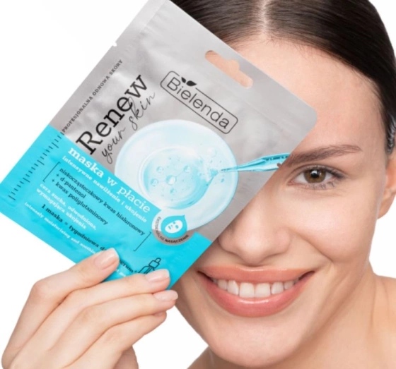 Bielenda Renew Your Skin maska w płacie intensywne nawilżenie i ukojenie