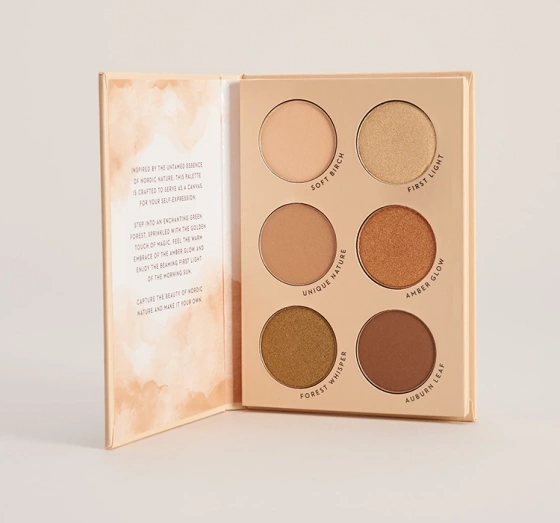 Lumene Nordic Neutrals Paleta cieni do powiek 8g