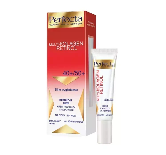 Perfecta Multi-Kolagen Retinol krem pod oczy i na powieki 40 /50 15ml