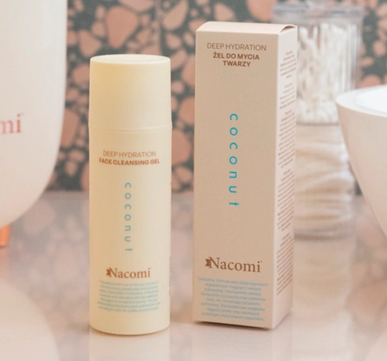 Nacomi Coconut żel do mycia twarzy 140 ml