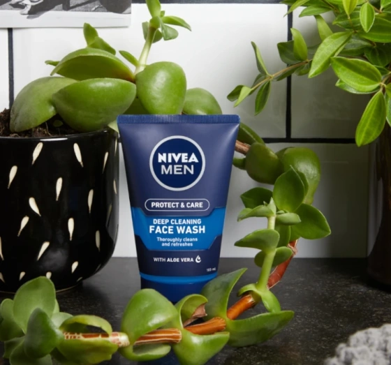 NIVEA MEN Protect&Care żel do mycia twarzy 100 ml