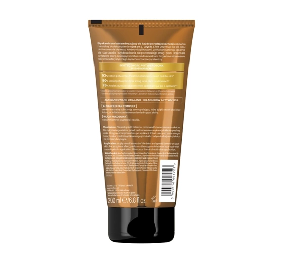More4Care Get Your Tan błyskawiczny balsam brązujący 200ml