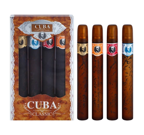 Cuba Classic woda toaletowa spray Blue 35 ml Gold 35 ml Red 35 ml Orange 35 ml
