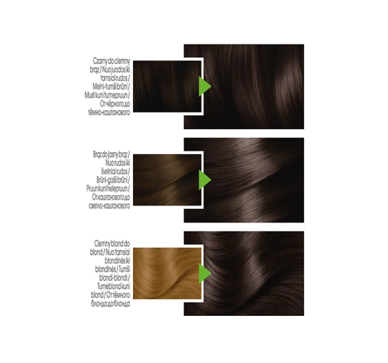 Garnier Color Naturals trwała farba do włosów 3 Ciemny Brąz