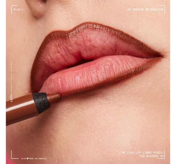 NYX Professional Makeup Line Loud Lip Pencil konturówka do ust 33 Too Blessed 1,2 g