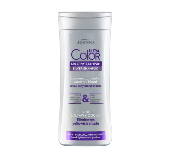 Joanna Ultra Color szampon do włosów srebrne popielate odcienie blond 200ml