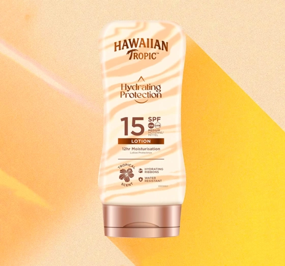 Hawaiian Tropic Hydration Protective mleczko do opalania SPF15 180 ml