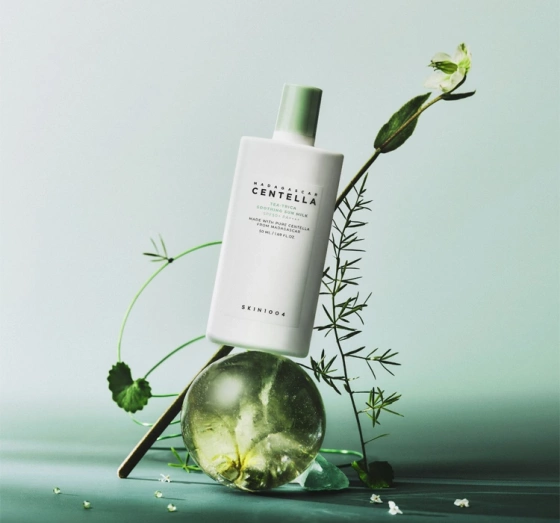 SKIN1004 Madagascar Centella Tea-Trica Soothing Sun Milk lekki krem do twarzy z filtrem SPF50 PA 50 ml