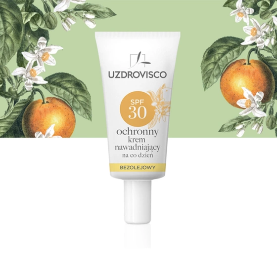 Uzdrovisco Ochronny krem nawadniający na dzień SPF30 bezolejowy 50ml
