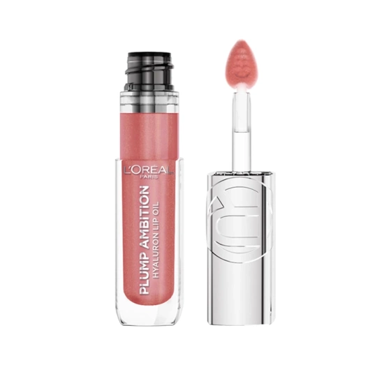 L'Oréal Paris Plump Ambition hialuronowy olejek do ust 650 Nude Macaron 5 ml