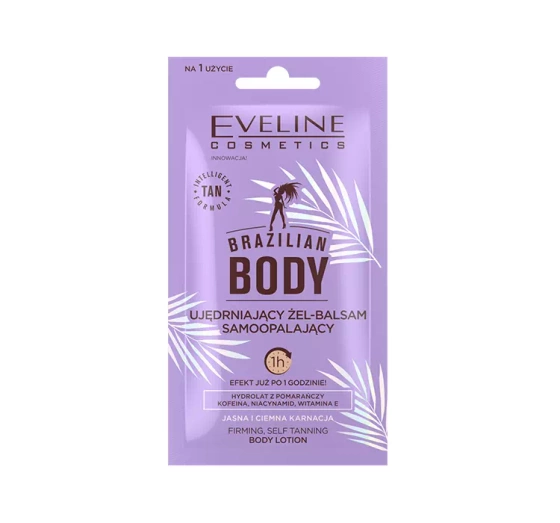 Eveline Cosmetics Brazilian Body samoopalający żel-balsam w saszetce 12 ml