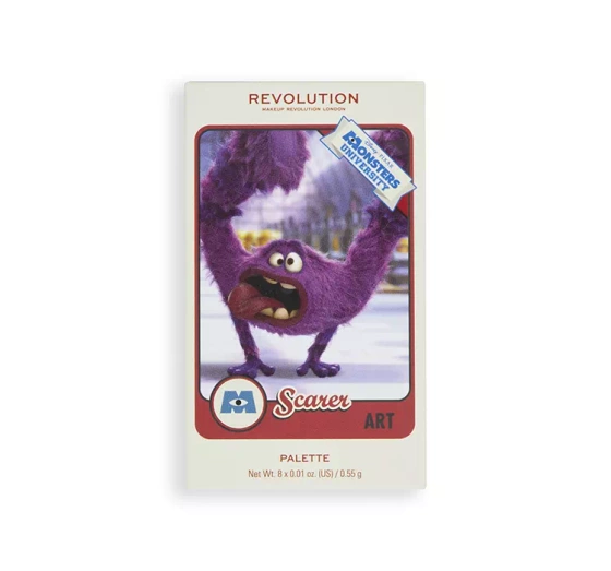 Makeup Revolution x Monsters University paleta cieni do powiek Art 4,4g