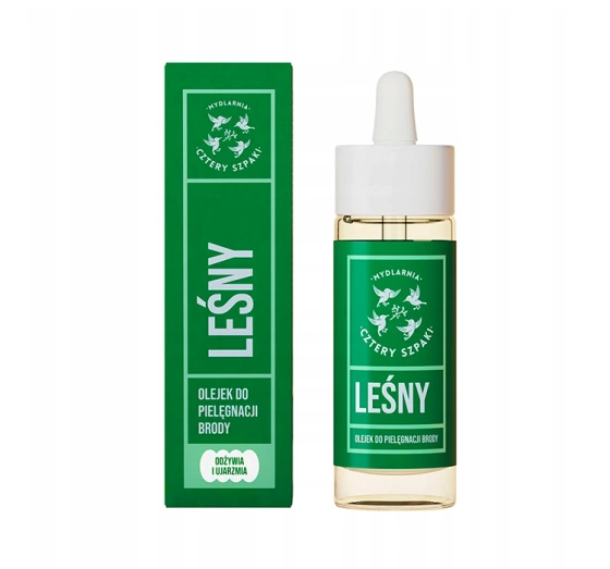 Mydlarnia Cztery Szpaki leśny olejek do brody 30 ml