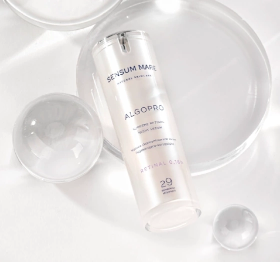 Sensum Mare Algopro R wysoce skoncentrowane serum regenerująco-kojące z retinalem 0,16% 30 ml
