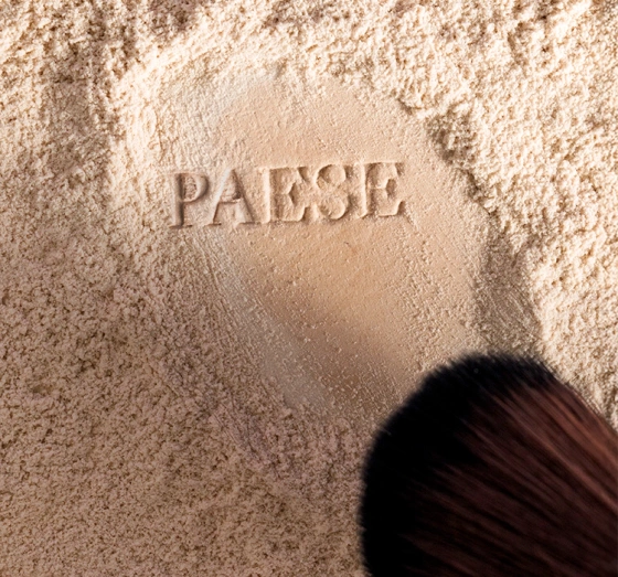 Paese Olive transparentny sypki puder oliwkowy do twarzy 6 g