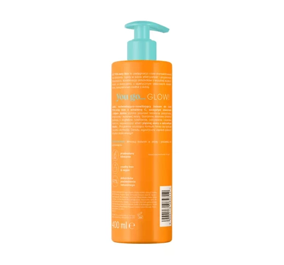AA You.mmy Skin rozświetlająco-nawilżający balsam do ciała Juicy Glow 400 ml