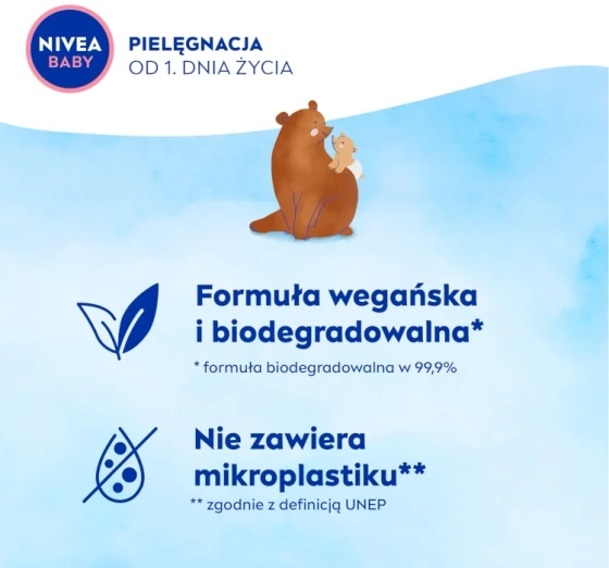 NIVEA BABY mleczko nawilżające delikatna pielęgnacja dla dzieci 500 ml