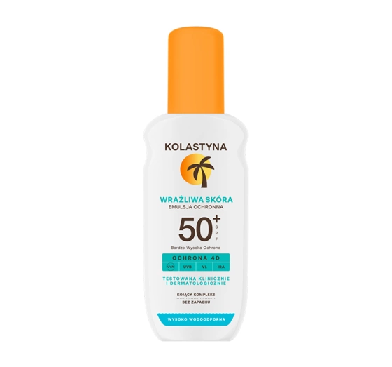 Kolastyna Wrażliwa Skóra emulsja ochronna w sprayu SPF50 150ml