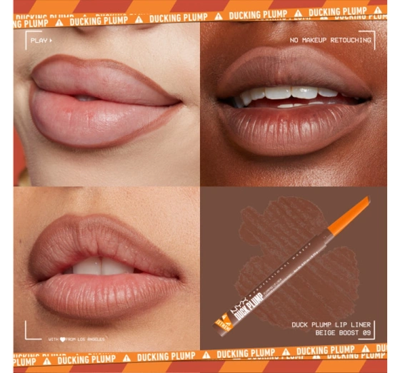 NYX Professional Makeup Duck Plump konturówka do ust 09 Beige Boost 0,3 g