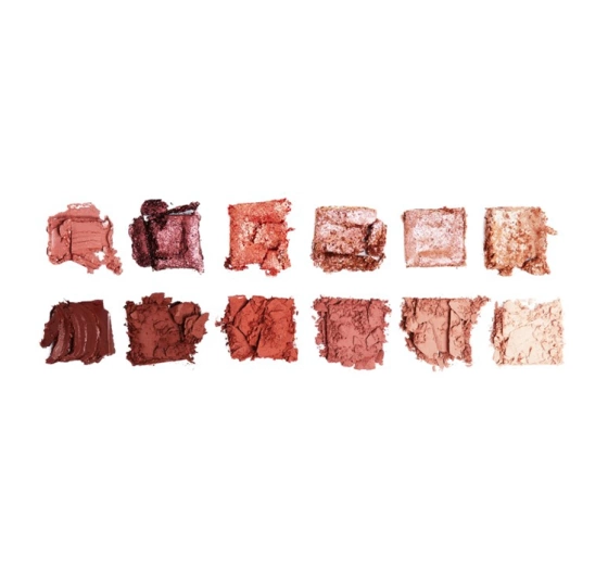 Makeup Revolution The True Icon paleta cieni do powiek 12 x 0,7g