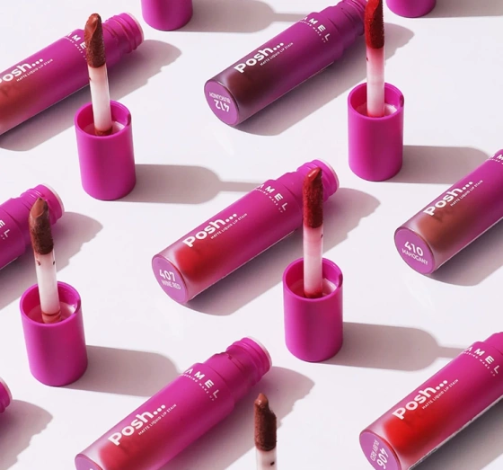 Lamel Posh Matte Liquid Lip Stain pomadka do ust 404 Blush Pink 4ml