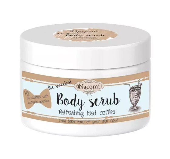 Nacomi Body Scrub peeling do ciała Mrożona Kawa 200 g