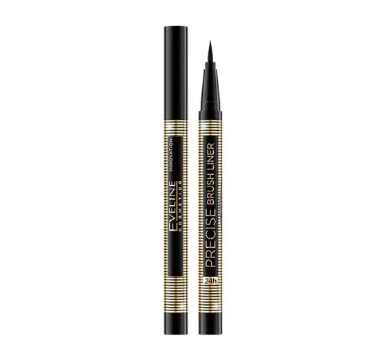 Eveline Cosmetics Precise Brush Liner eyeliner czarny