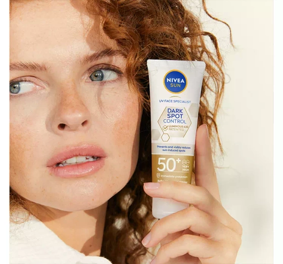 NIVEA SUN Dark Spot Control Luminous630 przeciwsłoneczny krem na dzień SPF50 40 ml