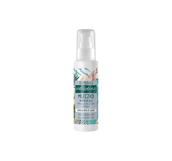 Sessio Wellbeing nawilżające mleczko do włosów 100ml