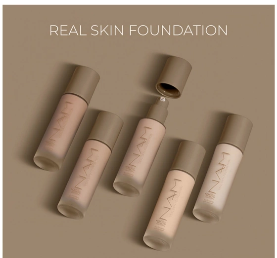 NAM Real Skin Foundation pielęgnacyjny podkład 01C Swan 30 ml