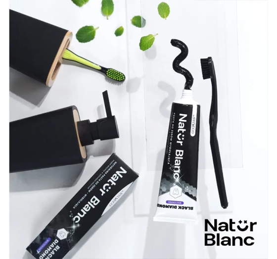 Sylveco Natur Blanc wybielająca pasta do zębów Black Diamond 100ml