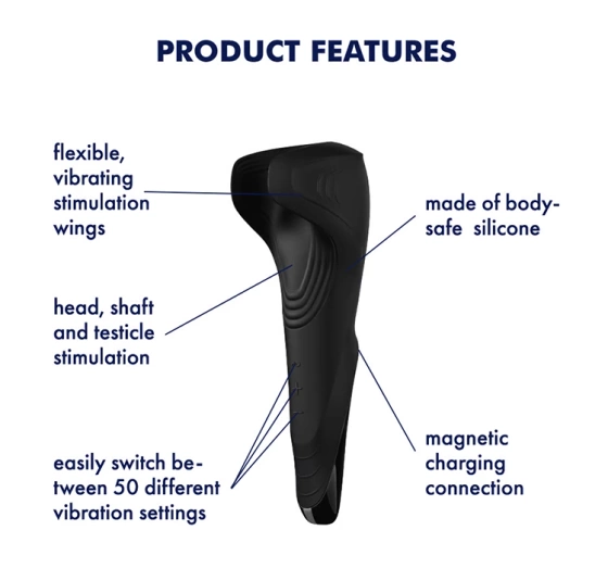 Satisfyer Men Wand vibrator masturbator dla mężczyzn