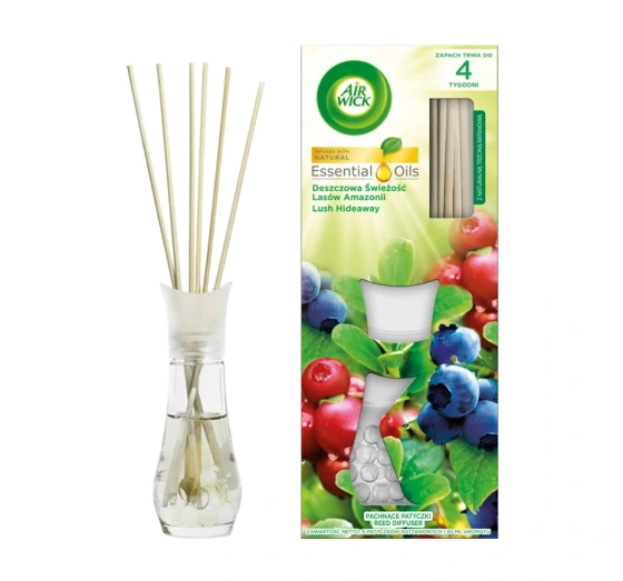 Air Wick patyczki zapachowe Deszczowa Świeżość Lasów Amazonii 30 ml