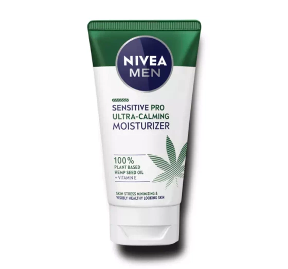 NIVEA MEN Sensitive Pro nawilżający krem do twarzy z nasionami konopi 75 ml