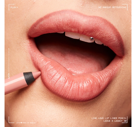 NYX Professional Makeup Line Loud Lip Pencil konturówka do ust 30 Leave A Legacy 1,2 g