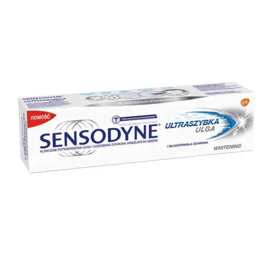 Sensodyne Rapid Relief Whitening pasta do zębów ultraszybka ulga 75 ml