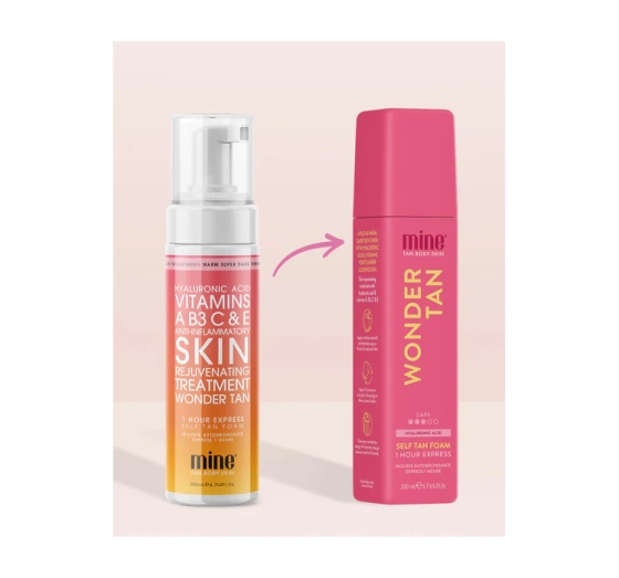 TanExpert MineTan Wonder Tan pianka samoopalająca 200ml