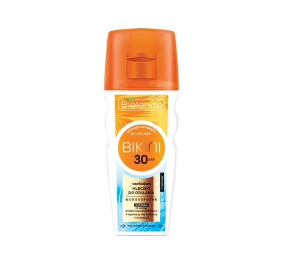 Bielenda Bikini nawilżające mleczko do opalania SPF30 175 ml