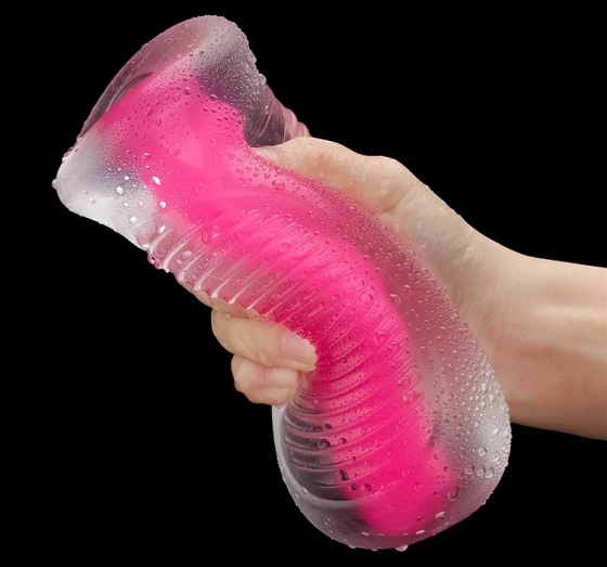 Lovetoy Lumino Play męski masturbator świecący w ciemności Różowy