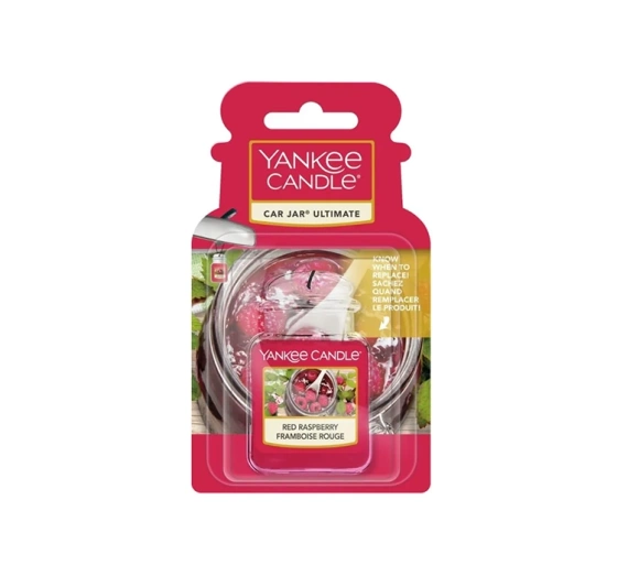 Yankee Candle Car Jar Ultimate zapach do samochodu Red Raspberry 25 g