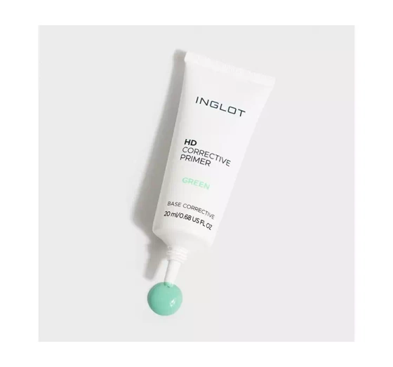INGLOT HD CORRECTIVE PRIMER GREEN BAZA POD MAKIJAŻ 20ML