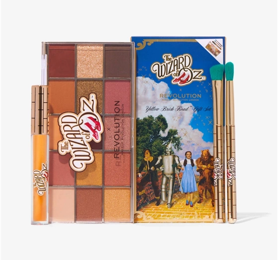 Makeup Revolution x Wizard of Oz Yellow Brick Road zestaw prezentowy