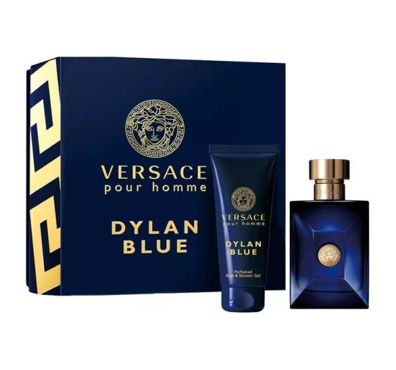 Versace Dylan Blue Pour Homme woda toaletowa spray 100 ml żel pod prysznic 100 ml