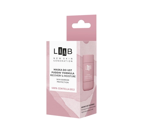 AA LAAB 100% Centella B12 Puddin' Formula Recovery&Moisture maska do ust 15 g
