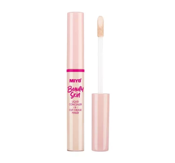 Miyo Beauty Skin Liquid Concealer and Cut Crease Maker płynny korektor kryjący 03 Hello Neutral 7ml